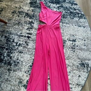Pink jumpsuit